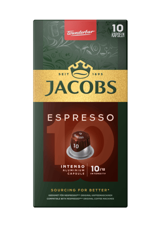 jacobs de espresso kapseln espresso 10 intenso