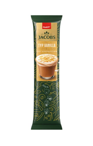 jacobs cappuccino vanilla stick