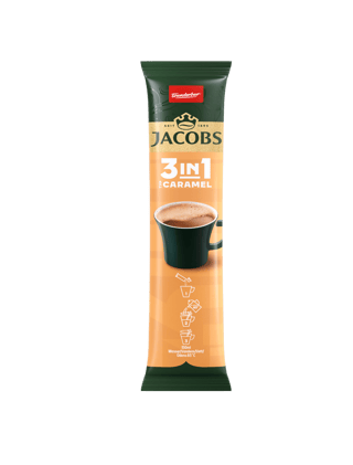 kavos gerimai jacobs 3in1 caramel stick