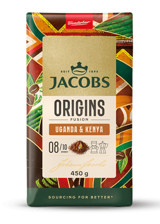 JACOBS ORIGINS FUSION UGANDA & KENYA 450G